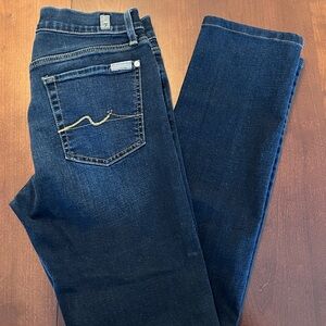 7 for all Mankind jeans sz 30 dark blue